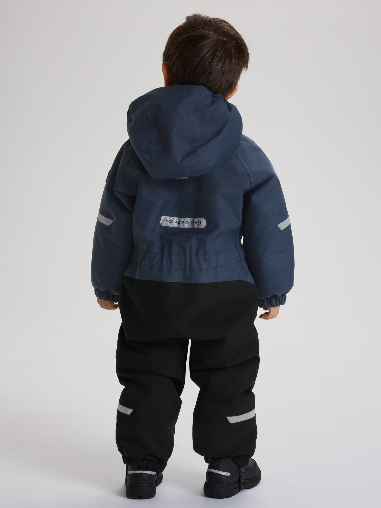 SNOWY waterproof padded overall - Dark navy | Polarnopyret.com