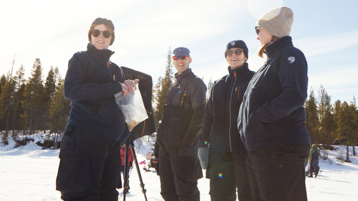 Our team tests wool garments for grown-ups