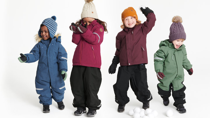 How to dress your child in winter