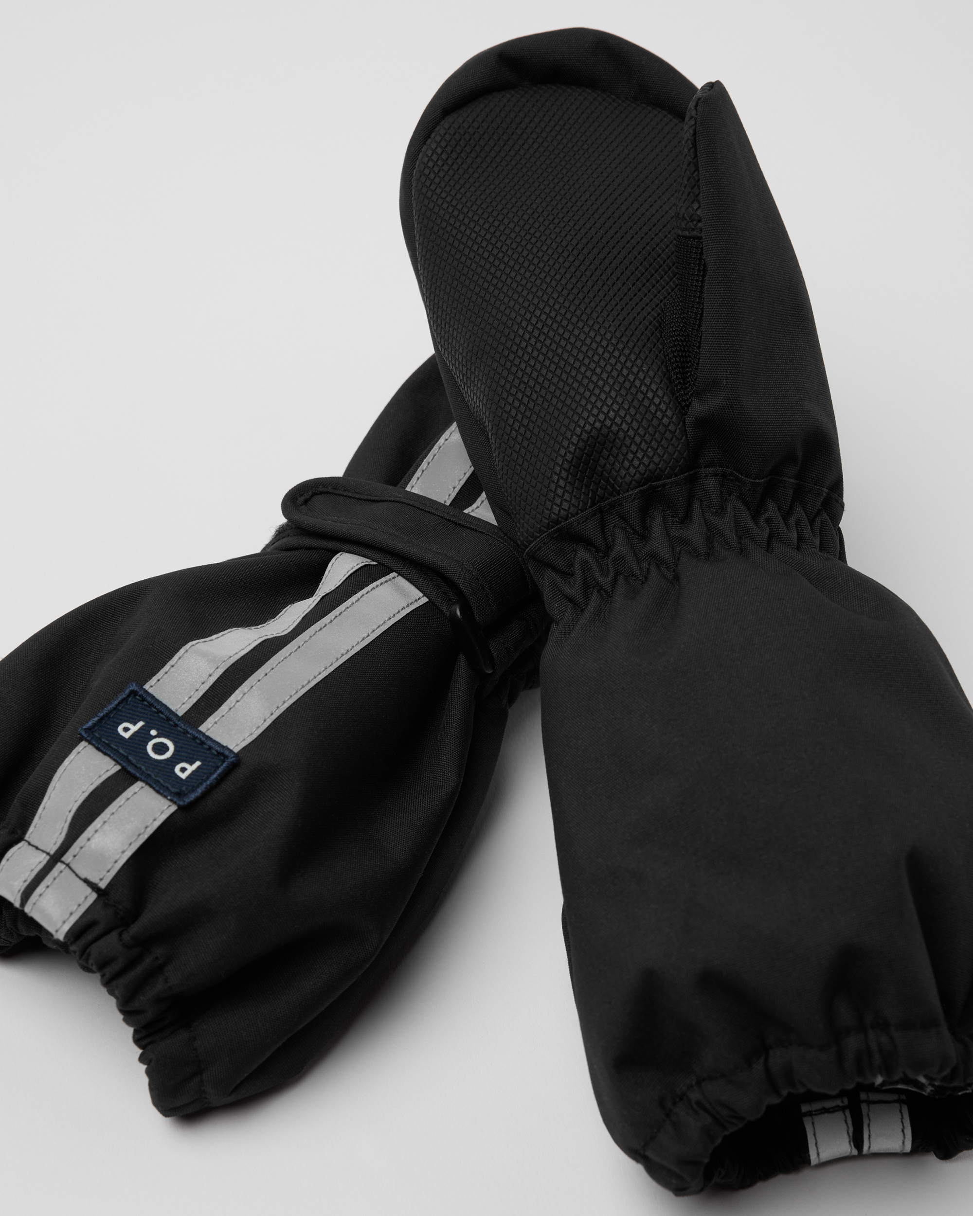Reflective shell gloves