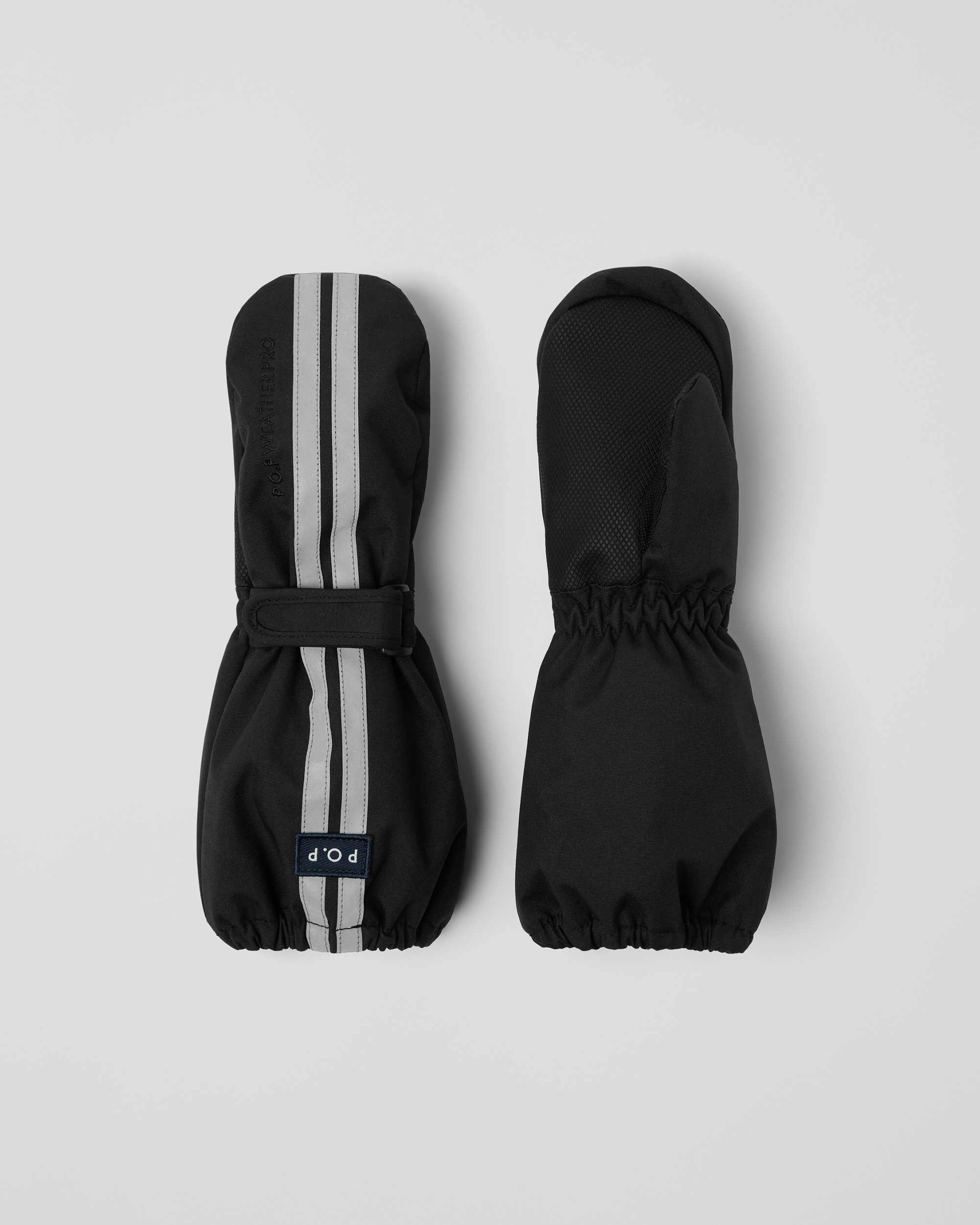 Reflective shell gloves